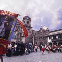 City Square Parade, Cusco, Peru